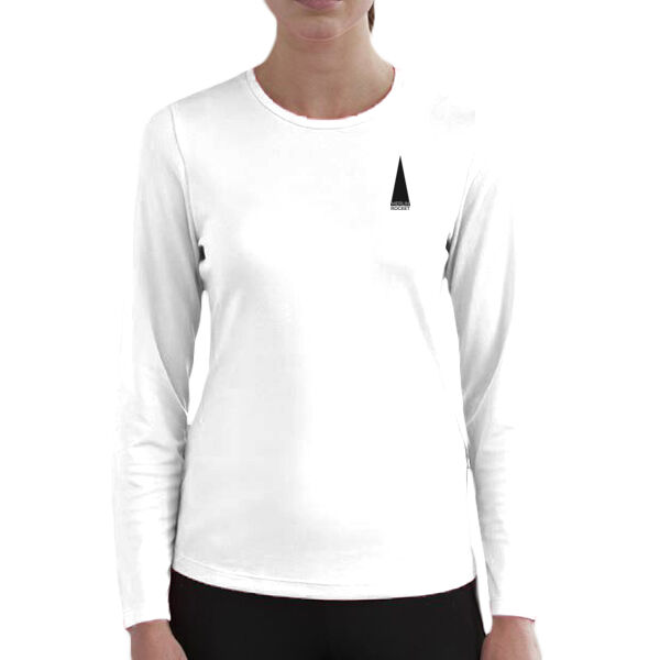 Ladies Long Sleeve Cool T-shirt (UPF 30)  Thumbnail