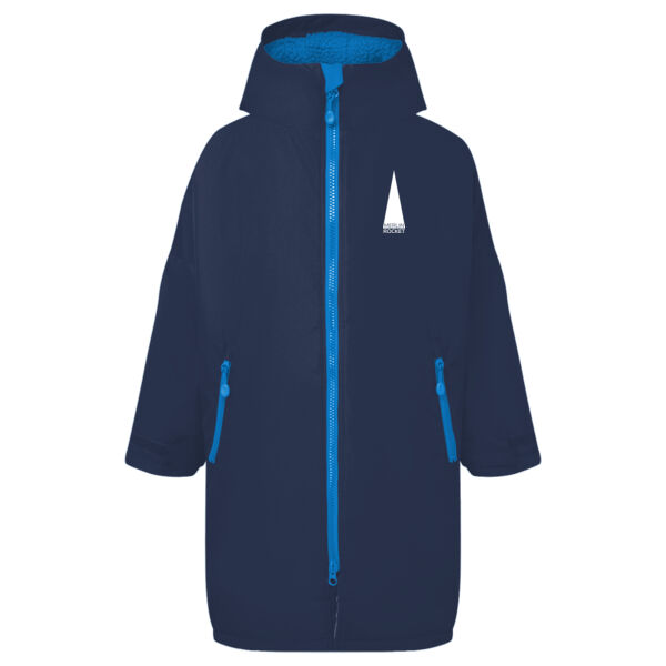Kids Changing Robe - Sapphire / Navy Thumbnail