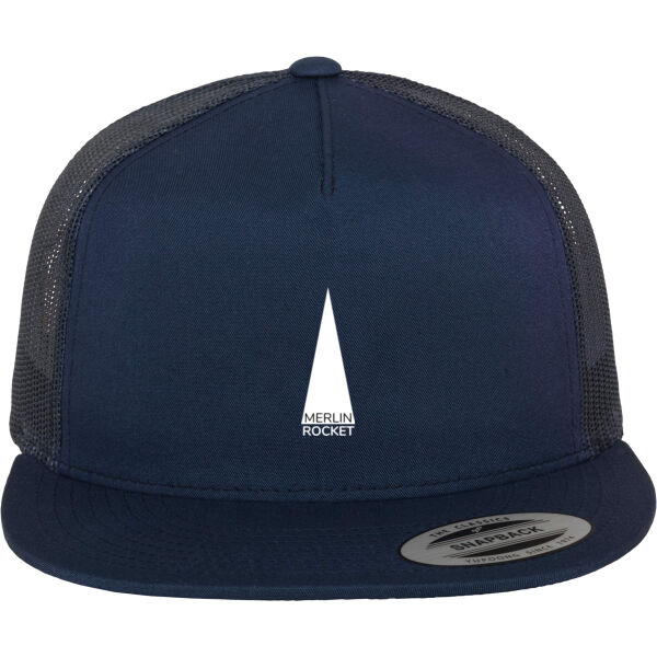 Unisex Adult Trucker Cap - Navy Thumbnail